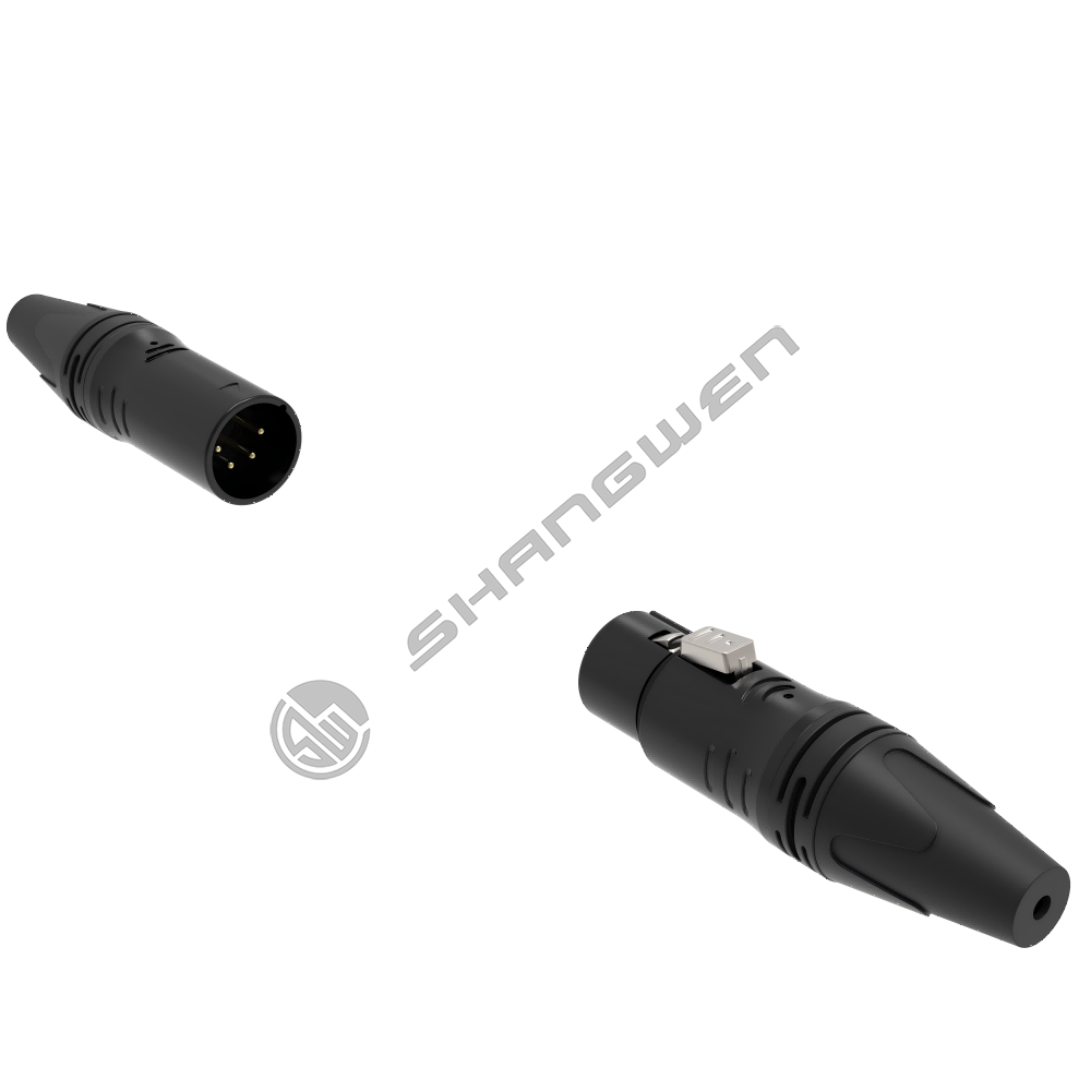 XLR 4pin male plug